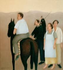  vier mannen en een paard